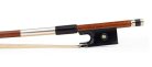 FBV-5044-W ELS  violin bow, 4/4, carbon fiber/wood lined, round, ebony frog, parisian eye, fully nickel mounted