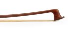 FBV-5044-W ELS  violin bow, 4/4, carbon fiber/wood lined, round, ebony frog, parisian eye, fully nickel mounted