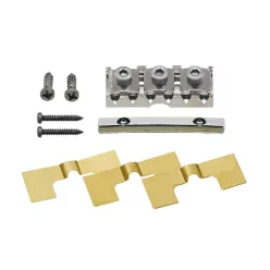   FGR-2CR Gotoh  locking nut, 41mm width, 34mm string spacing, top mount type, chrome