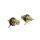 FRCA-10-BK Boston  tulp chassisdeel, female, metal gold lacker, gold contacts, 2 pcs, black ring