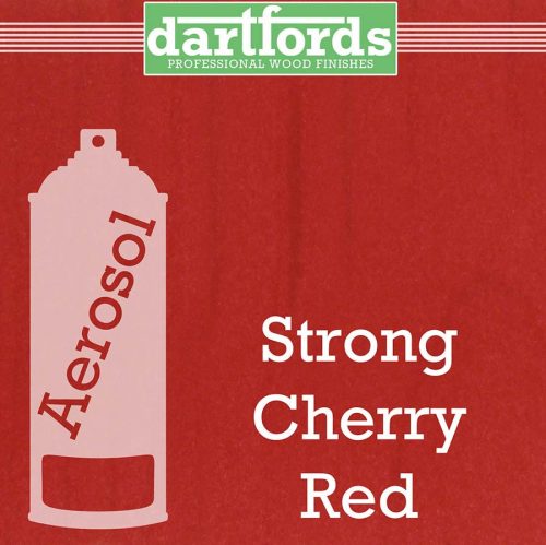 FS5061 dartfords Pigmented Nitrocellulose Lacquer Strong Cherry Red - 400ml aerosol