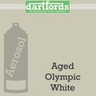 FS5109 dartfords Nitrocellulose Paint Aged Olympic White - 400ml aerosol