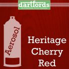 FS5134 dartfords Nitrocellulose Lacquer Heritage Cherry Red - 400ml aerosol