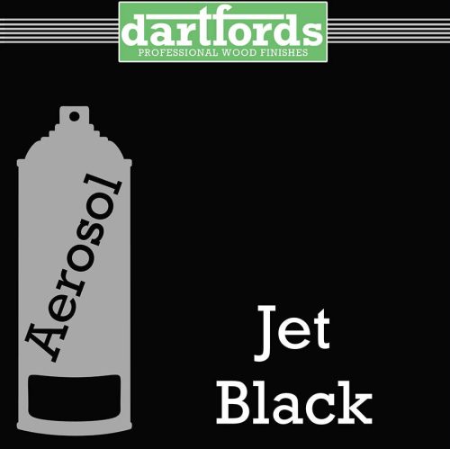 FS5222 dartfords Nitrocellulose Paint Jet Black - 400ml aerosol