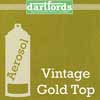 FS5264 dartfords Metallic Nitrocellulose Paint Vintage Gold Top - 400ml aerosol