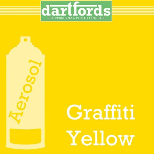 FS5366 dartfords Nitrocellulose Paint Graffiti Yellow - 400ml aerosol