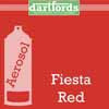 FS5437 dartfords Nitrocellulose Paint Fiesta Red - 400ml aerosol