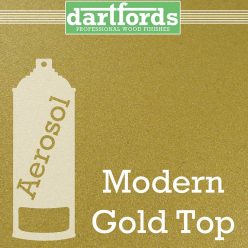   FS5659 dartfords Metallic Nitrocellulose Paint Modern Gold Top - 400ml aerosol