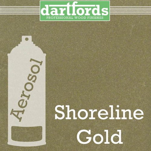 FS5723 dartfords Metallic Nitrocellulose Paint Shoreline Gold - 400ml aerosol