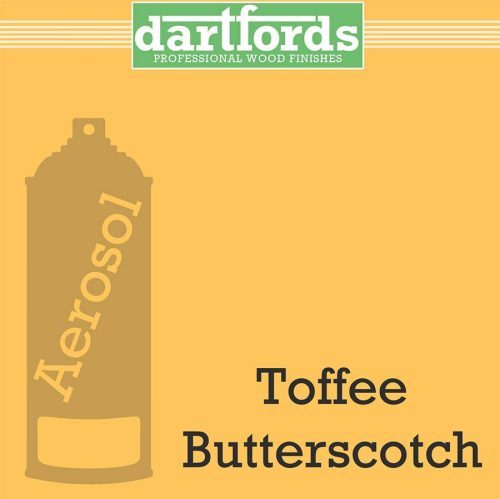 FS6214 dartfords Pigmented Nitrocellulose Lacquer Toffee Butterscotch - 400ml aerosol