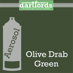   FS6221 dartfords Nitrocellulose Paint Olive Drab Green - 400ml aerosol