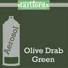 FS6221 dartfords Nitrocellulose Paint Olive Drab Green - 400ml aerosol