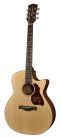 G-20-CE Richwood Master Series handmade grand auditorium guitar, solid spruce & mahogany, cutaway, Isys+, satin finish