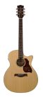 G-20-CE Richwood Master Series handmade grand auditorium guitar, solid spruce & mahogany, cutaway, Isys+, satin finish