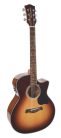 G-40-CESB Richwood Master Series handmade grand auditorium guitar, solid spruce & mahogany, cutaway, Isys+, gloss finish, sunburst