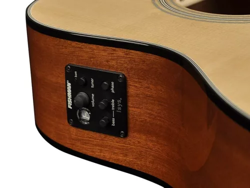 G-40-CE Richwood Master Series handmade grand auditorium guitar, solid spruce & mahogany, cutaway, Isys+, gloss finish