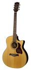 G-65-CEVA Richwood Master Series handmade grand auditorium guitar, solid spruce & rosewood, vintage aged finish, Fishman Presys+