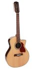 G-6512-CEVA Richwood Master Series handmade grand auditorium12-string guitar, solid spruce & rosewood, vintage aged, Fishman Presys+