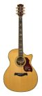 G-70-CEVA Richwood Master Series handmade grand auditorium guitar, solid spruce & rosewood, real abalone, vintage aged, Presys+