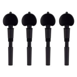   GB-040H851 Perfection Pegs  finetuner peg set violin 4/4, Hill model, ebony, 8,5 mm, 4-Set