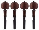 GB-241H121 Perfection Pegs  finetuner peg set cello 4/4, Hill model, rosewood, 12 mm, 4-Set