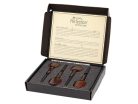 GB-241H121 Perfection Pegs  finetuner peg set cello 4/4, Hill model, rosewood, 12 mm, 4-Set