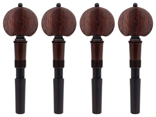 GB-241H141 Perfection Pegs  finetuner peg set cello 4/4, Hill model, rosewood, 14 mm, 4-Set