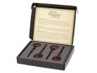 GB-241S121 Perfection Pegs  finetuner peg set cello 4/4, Swiss model, rosewood, 12 mm, 4-Set