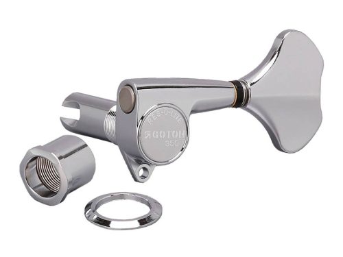 GB-350-5-C Gotoh  machine heads for bass guitar, 5-string, 4x left+1x right, lightweight resolite, chrome