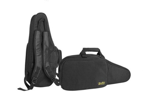 GB-600-AS Boston  gig-bag for alto sax, black cordura, 15mm padded, with straps and accessory pocket