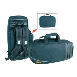   GB-FLHO Boston  gig-bag for flugelhorn, black cordura, 25mm padded, with straps and removable  accessory pocket