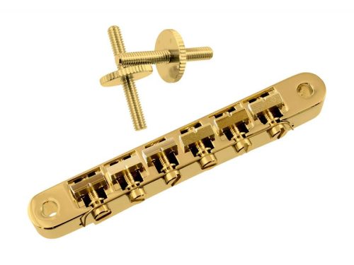 GB0520002 Allparts  tune-o-matic bridge, vintage ABR-1 style, gold