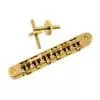 GB0520002 Allparts  tune-o-matic bridge, vintage ABR-1 style, gold