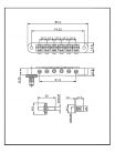 GB0541010 Allparts  Nashville tune-o-matic bridge, chrome