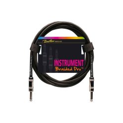   GC-268-3 Boston Braided Pro instrument cable, vintage black, 2 x jack metal, 3 meter