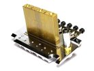 GE1996T36GG Gotoh  locking tremolo, pitch 10,8 mm, 36mm steel block, steel saddles, gold