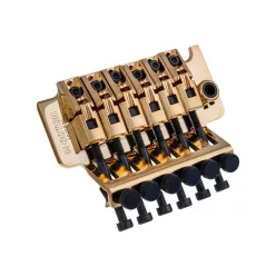   GE1996T40GG Gotoh  locking tremolo, pitch 10,8 mm, 40mm steel block, steel saddles, gold