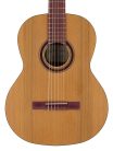 GG58C Kremona Green Globe classic guitar 3/4 scale solid cedar and sapele, open pore finish