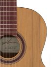 GG58C Kremona Green Globe classic guitar 3/4 scale solid cedar and sapele, open pore finish