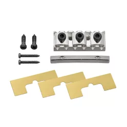   GHL-2CR Gotoh  locking nut, 43mm width, 36.5mm string spacing, top mount type, chrome