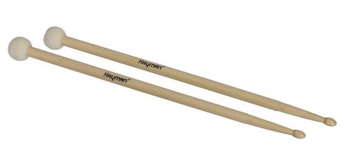 GM-1A Hayman  gong mallet, 419 mm. maple handle, 30 mm. felt head, pair