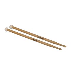   GM-1B Hayman  gong mallet, 419 mm. maple handle, 30 mm. felt head, pair, thick