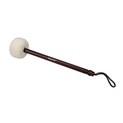   GM-5 Hayman  gong mallet, 390 mm. rattan handle, wool head, 108 x 54 mm. head