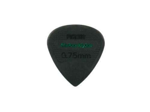 GP200-075 Pickboy Edge picks, carbon graphite, 50-pack, 0.75 mm.