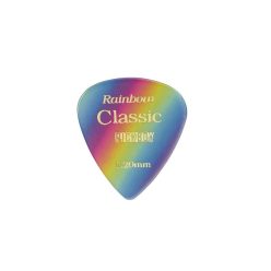   GP21-120 Pickboy Celltex picks with "rainbow"-design, 50-pack, 1.20 mm.