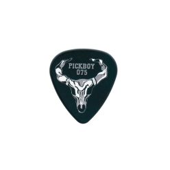   GP2145-075 Pickboy Celltex picks with "buffalo"-design, 50-pack, 0.75 mm.