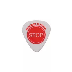   GP2502-075 Pickboy Celltex picks with "stop"-design, 50-pack, 0.75 mm.