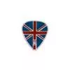 GP785-075 Pickboy Celltex picks with "union jack"-design, 50-pack, 0.75 mm.