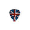 GP785-100 Pickboy Celltex picks with "union jack"-design, 50-pack, 1.00 mm.