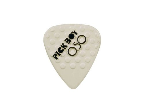 GPCER-050/S Pickboy Mega Grip picks, ceramic, 12-pack, 0.50 mm.